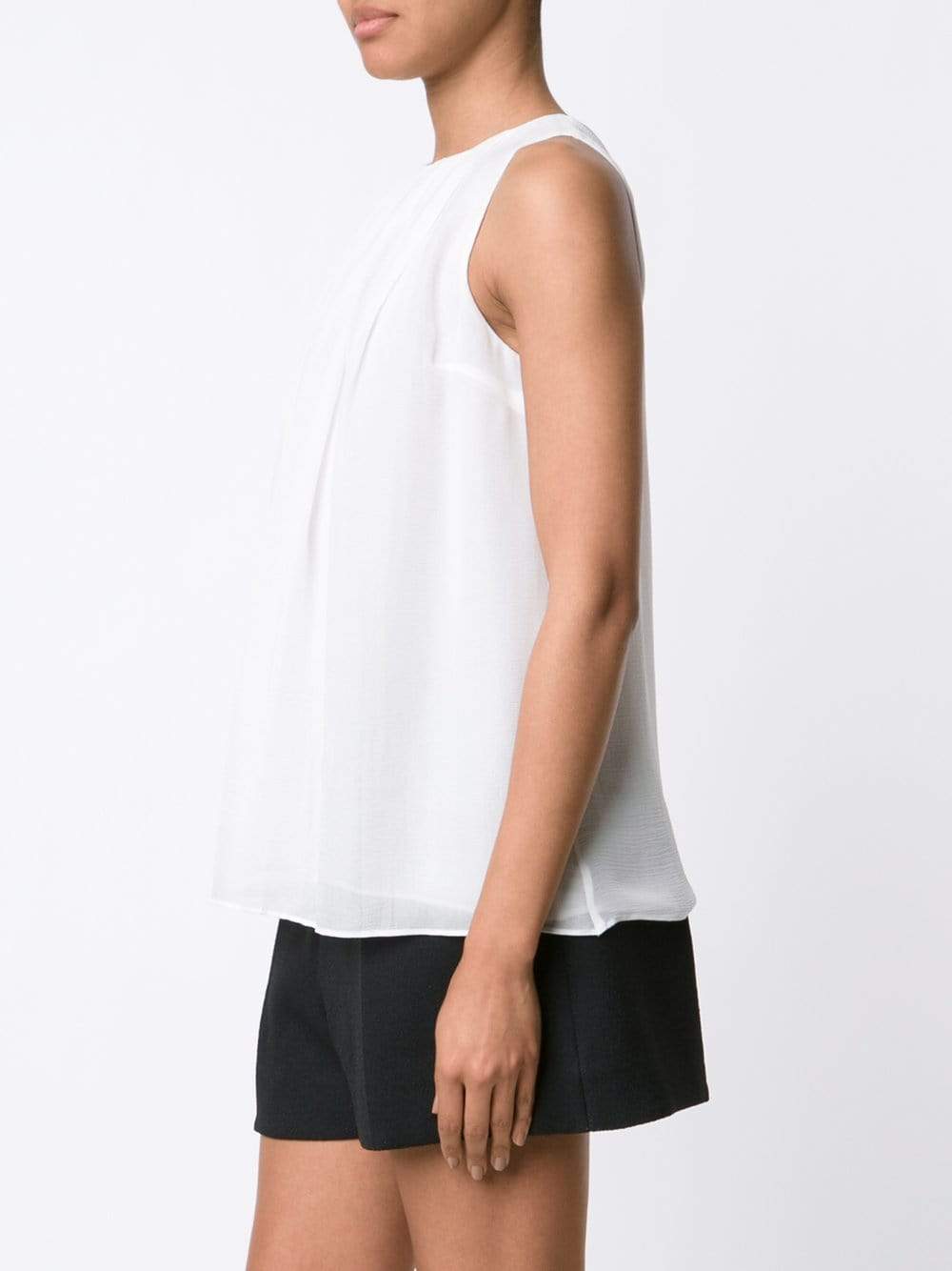 ETRO-Pleated Flowy Blouse-