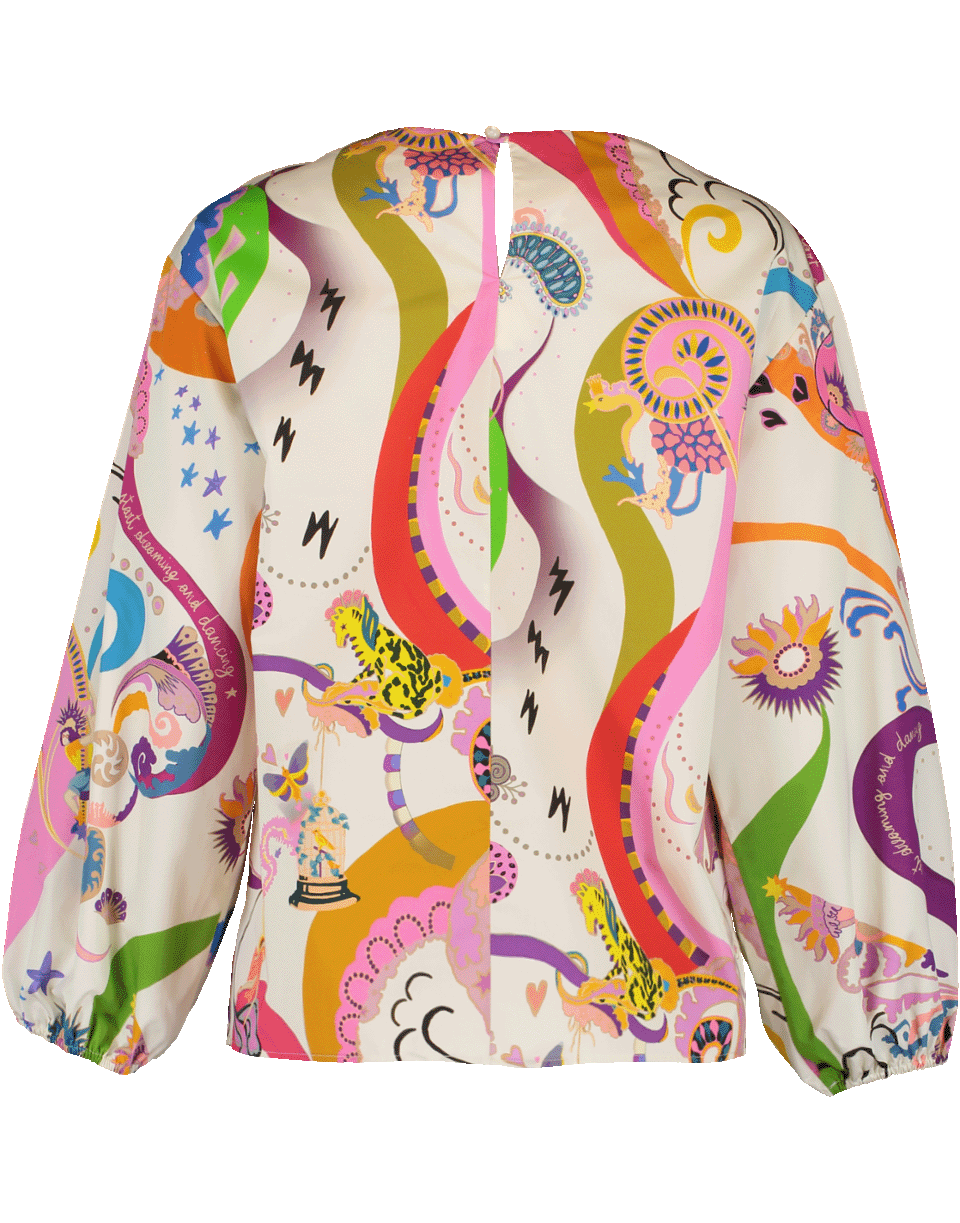 ETRO-Balloon Sleeve Top-