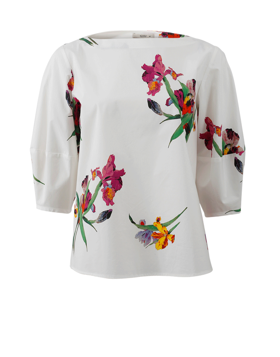 ETRO-Floral Print Top-