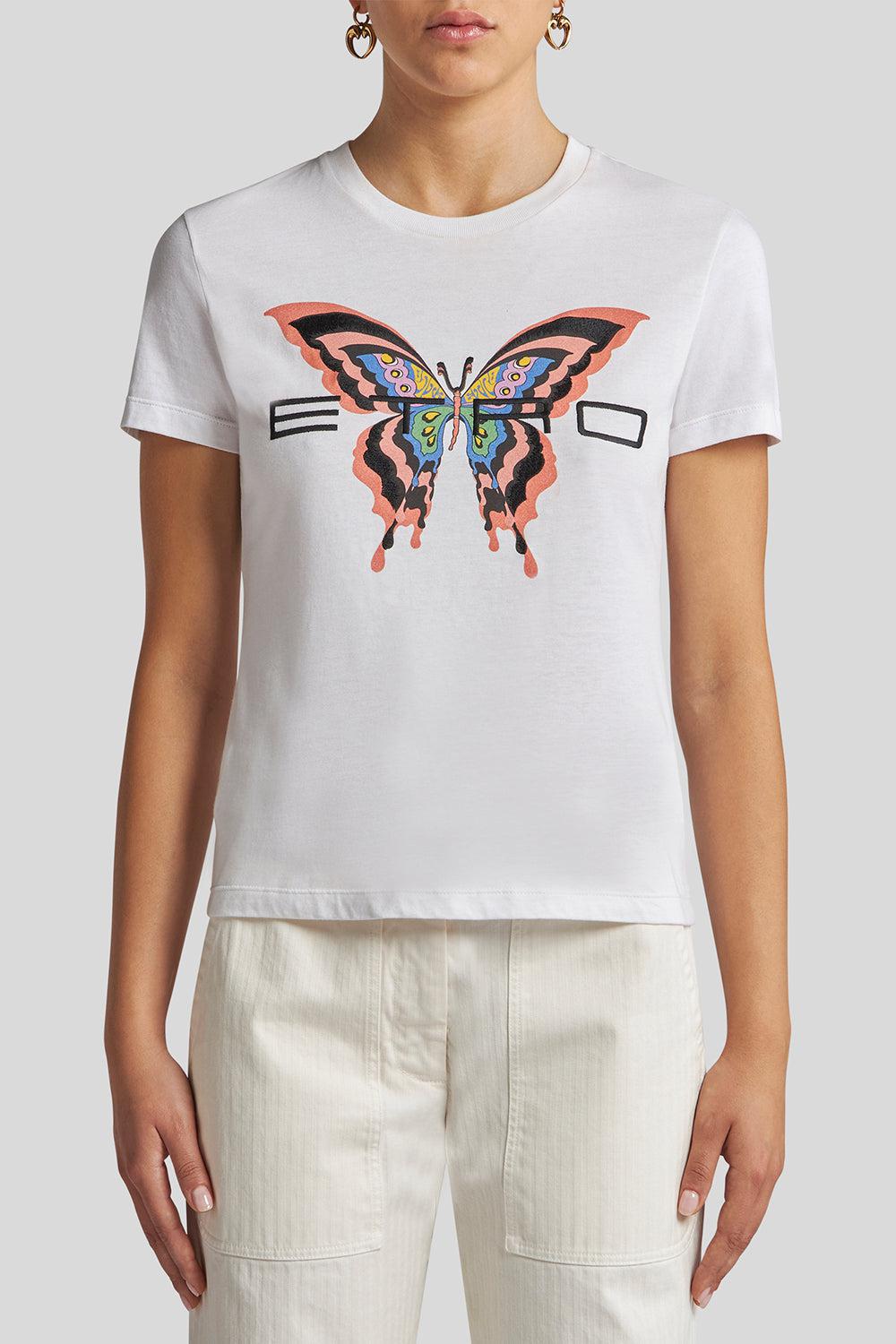 BUTTERFLY TEE-WHITE-XS-CLOTHINGTOPT-SHIRT-ETRO