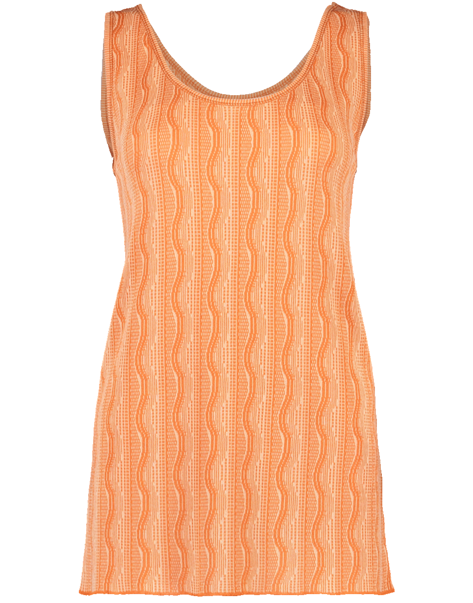 ETRO-Knit Tank-ORANGE