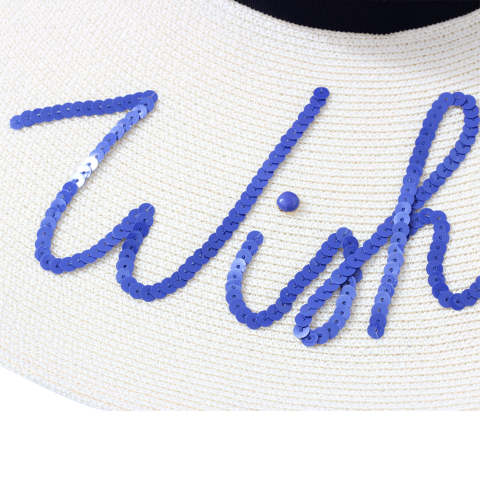 EUGENIA KIM-Wish You Were Here Sunny Hat-IVORY