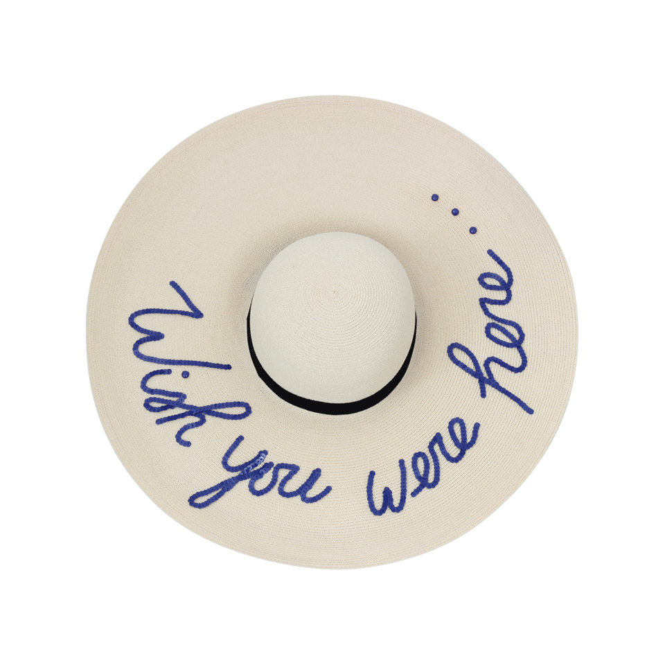 EUGENIA KIM-Wish You Were Here Sunny Hat-IVORY