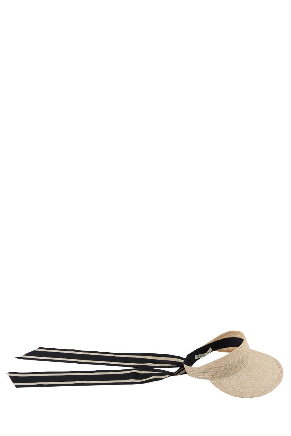 Ricky Visor-NATURAL-O/S-ACCESSORIEHEADWEAR-EUGENIA KIM