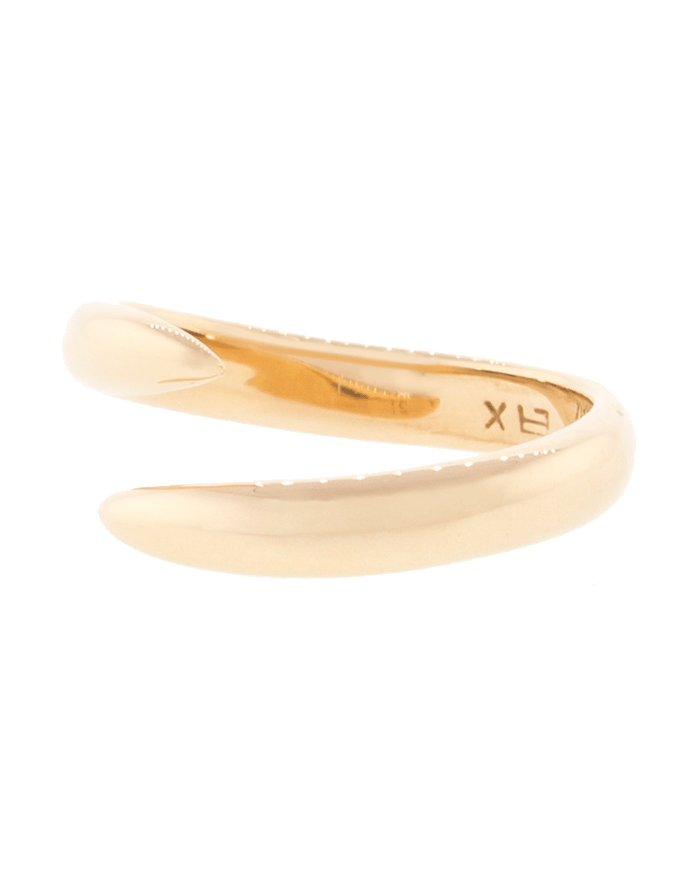 EVA FEHREN-Claw Wrap Midi Ring-ROSE GOLD