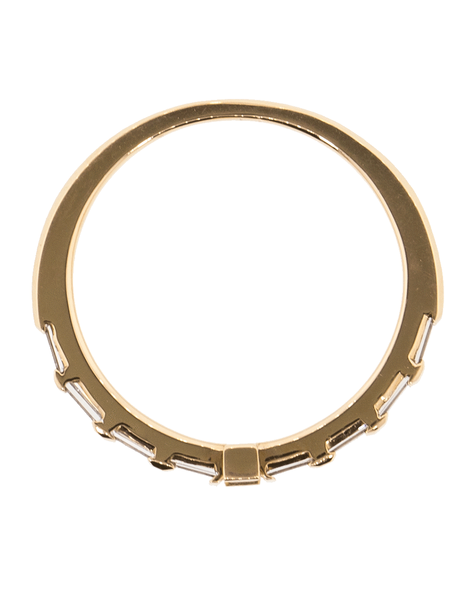 EVA FEHREN-Diamond Baguette Tetra Band Ring-ROSE GOLD