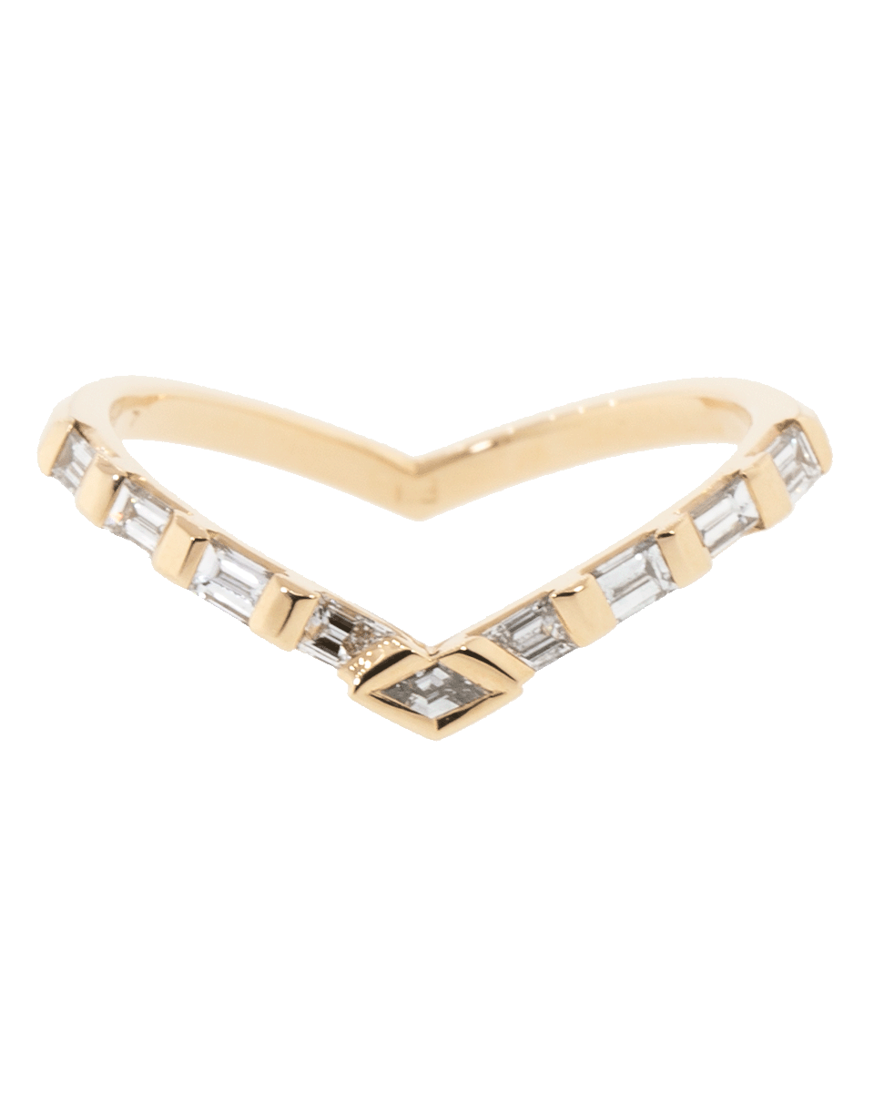 EVA FEHREN-Diamond Baguette Tetra Sergeant Ring-ROSE GOLD