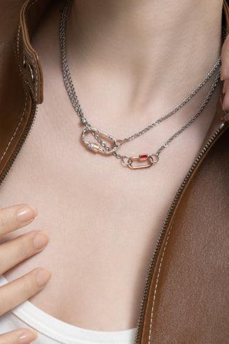 Rope Chain Necklace-PLATINUM-16-JEWELRYFINE JEWELNECKLACE O-MARLA AARON