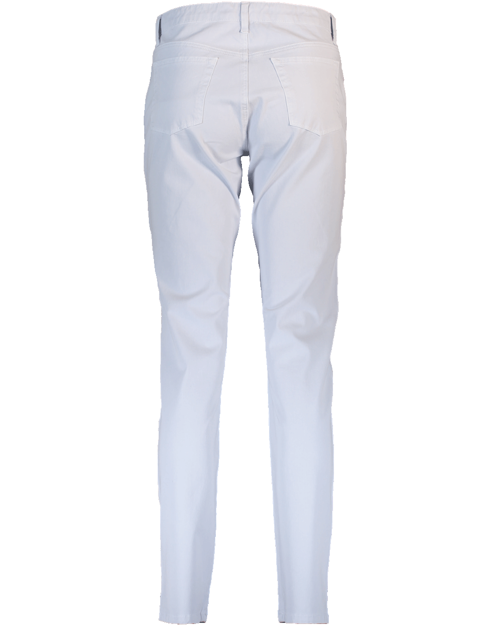 FABRIZIO GIANNI-Five Pocket Garment Dyed Jean-