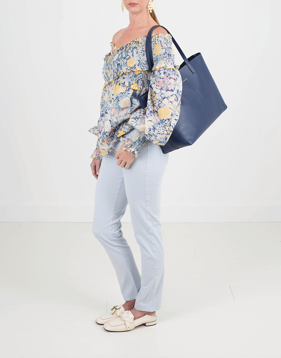 FABRIZIO GIANNI-Five Pocket Garment Dyed Jean-