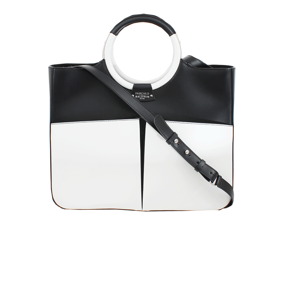 FAIRCHILD BALDWIN-Victoria Two-Tone Tote-