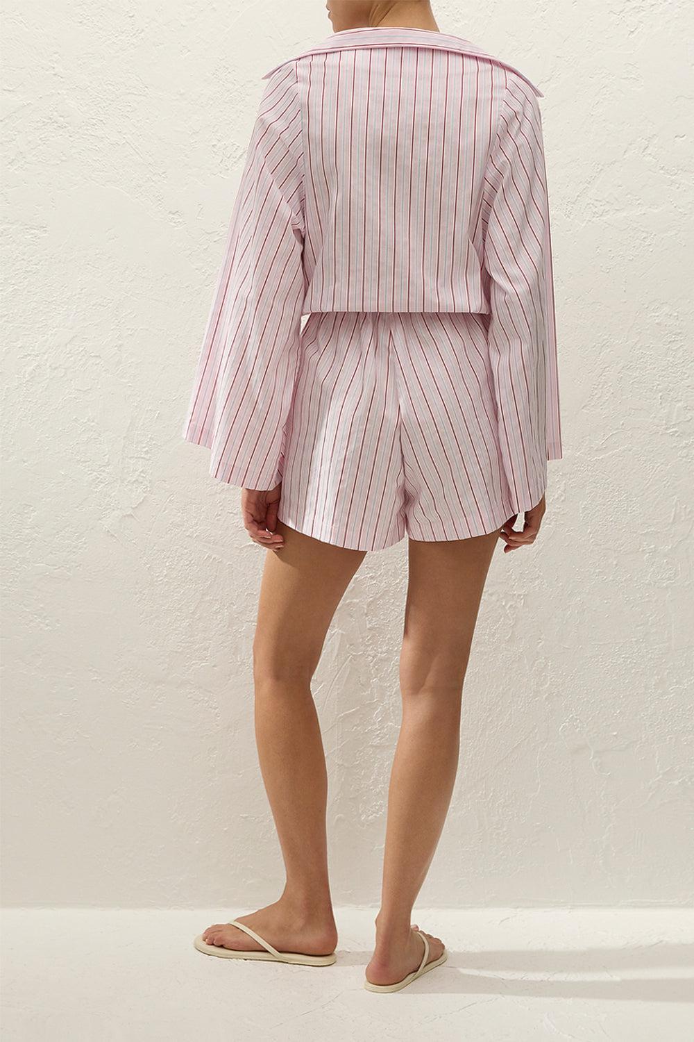 Aksel Playsuit - Fiori Stripe Palazzo-STRIPE-2-CLOTHINGPANTSHORT-FAITHFULL