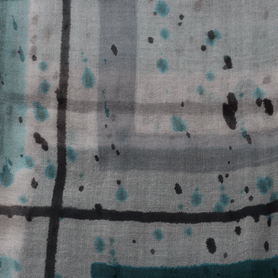 FALIERO SARTI-Tik Scarf-GRN/WHT