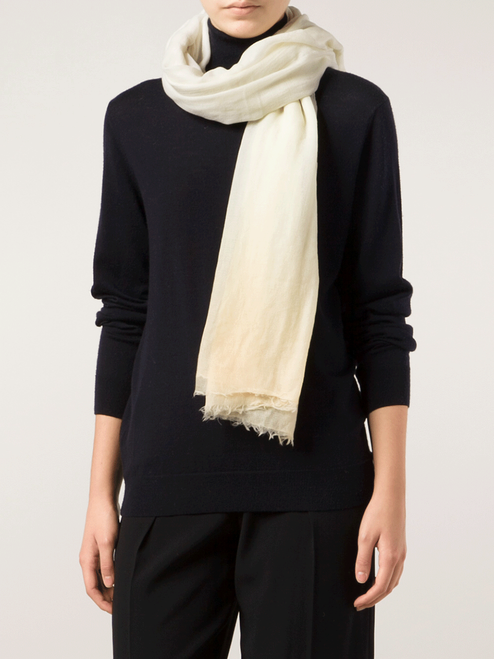 FALIERO SARTI-Ombre Scarf-LEMON