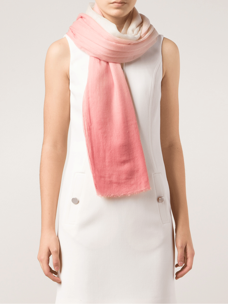 FALIERO SARTI-Ombre Scarf-PINK