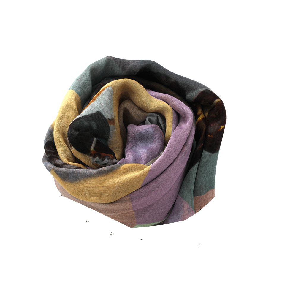 FALIERO SARTI-Mariposas Scarf-PRPL/GRN