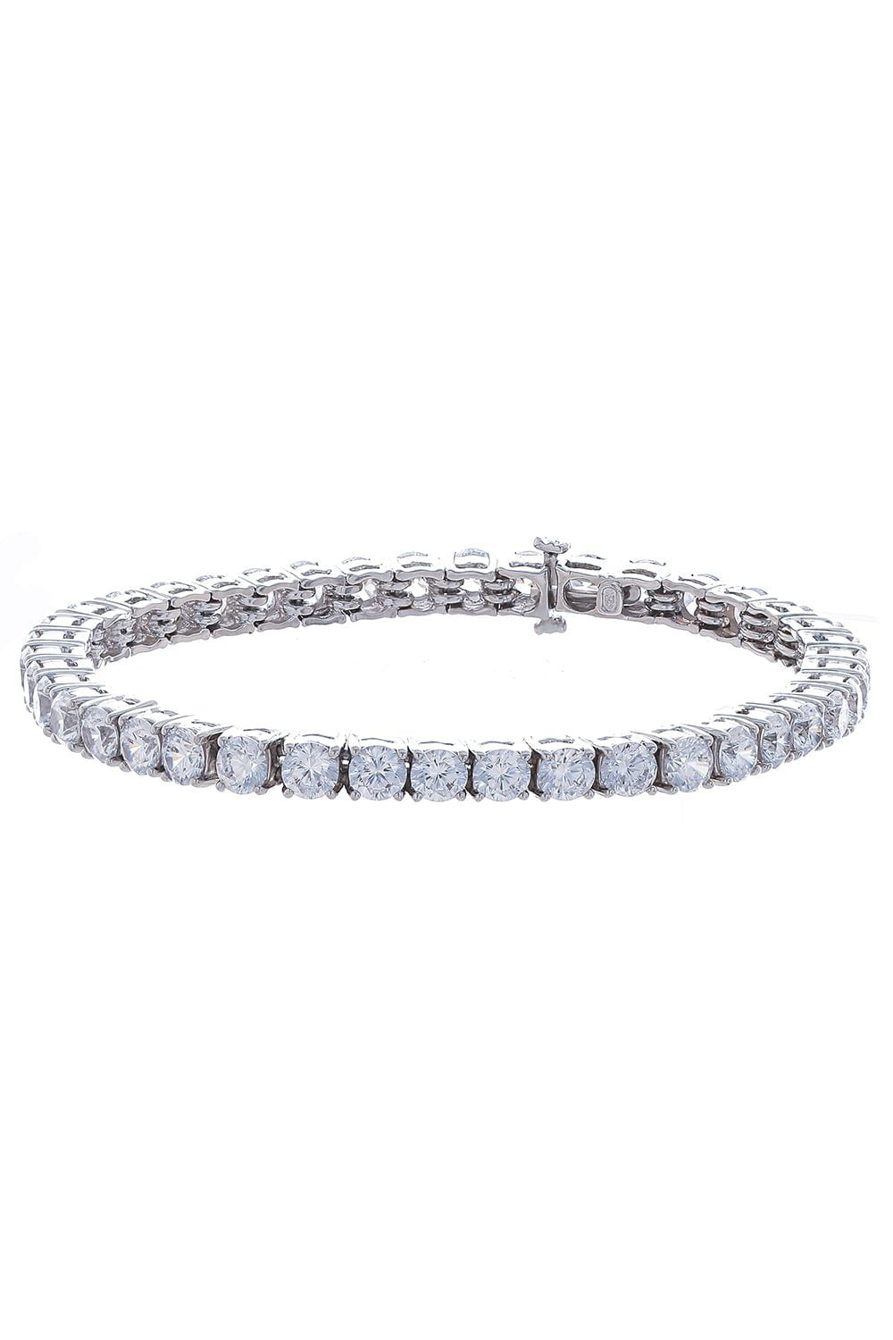 FANTASIA by DESERIO-Tennis Bracelet-WHITE