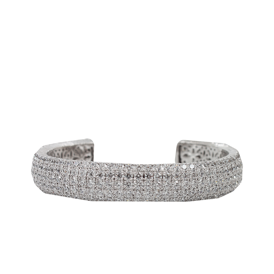 FANTASIA by DESERIO-Round Cubic Zirconia Cuff-CZ