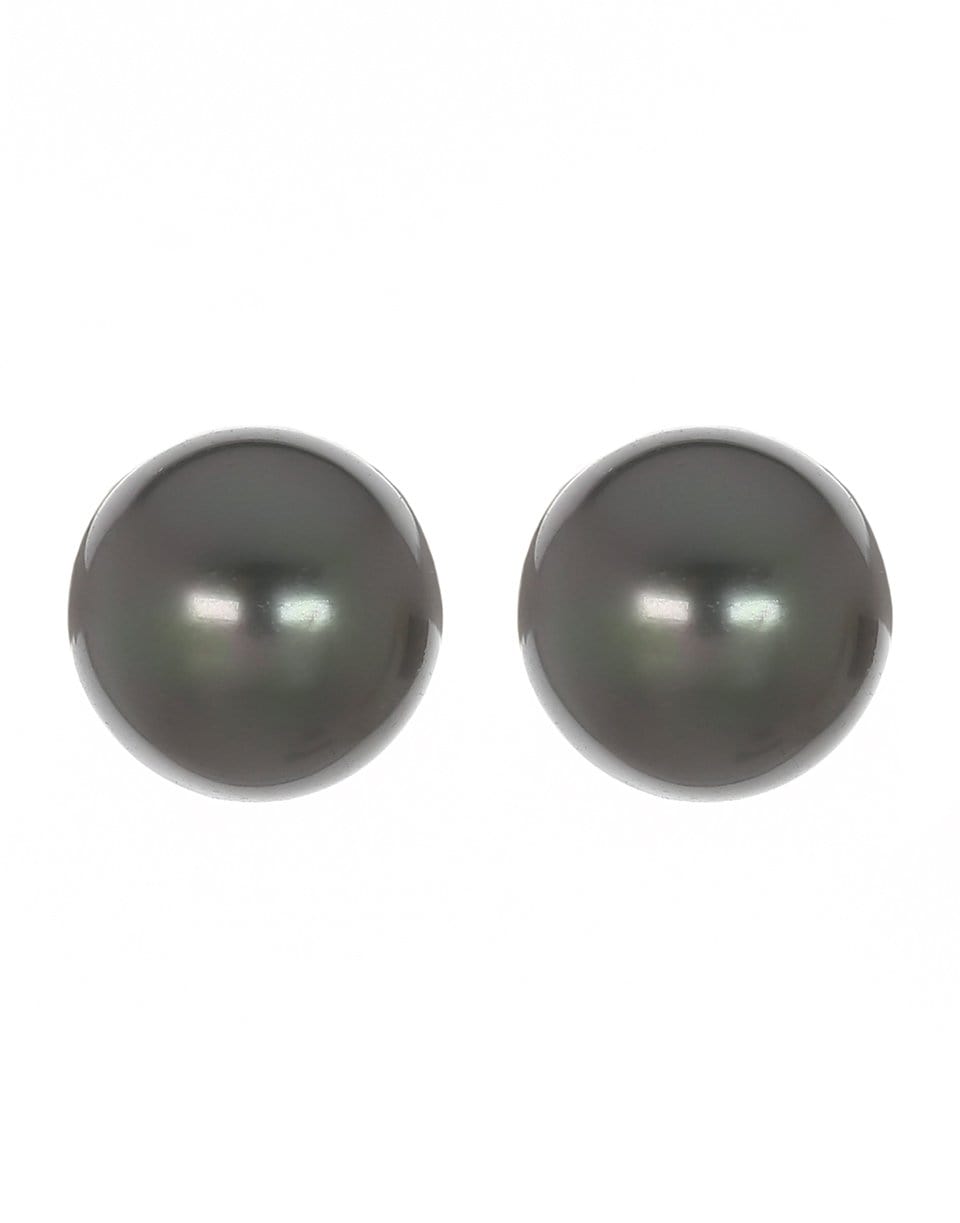 FANTASIA by DESERIO-Grey Pearl Stud Earrings-GREY