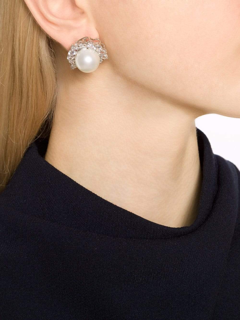 FANTASIA by DESERIO-Pearl Stud Earrings-PEARL