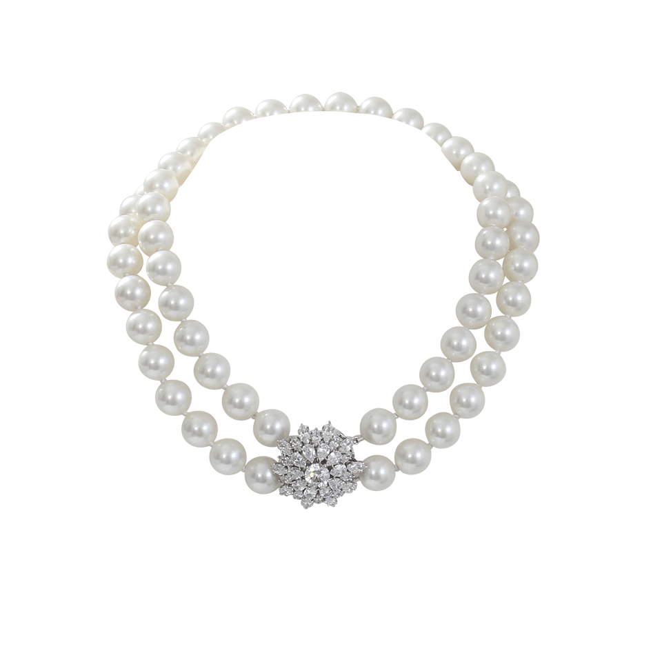 FANTASIA by DESERIO-Pearl Necklace-WHTPRL
