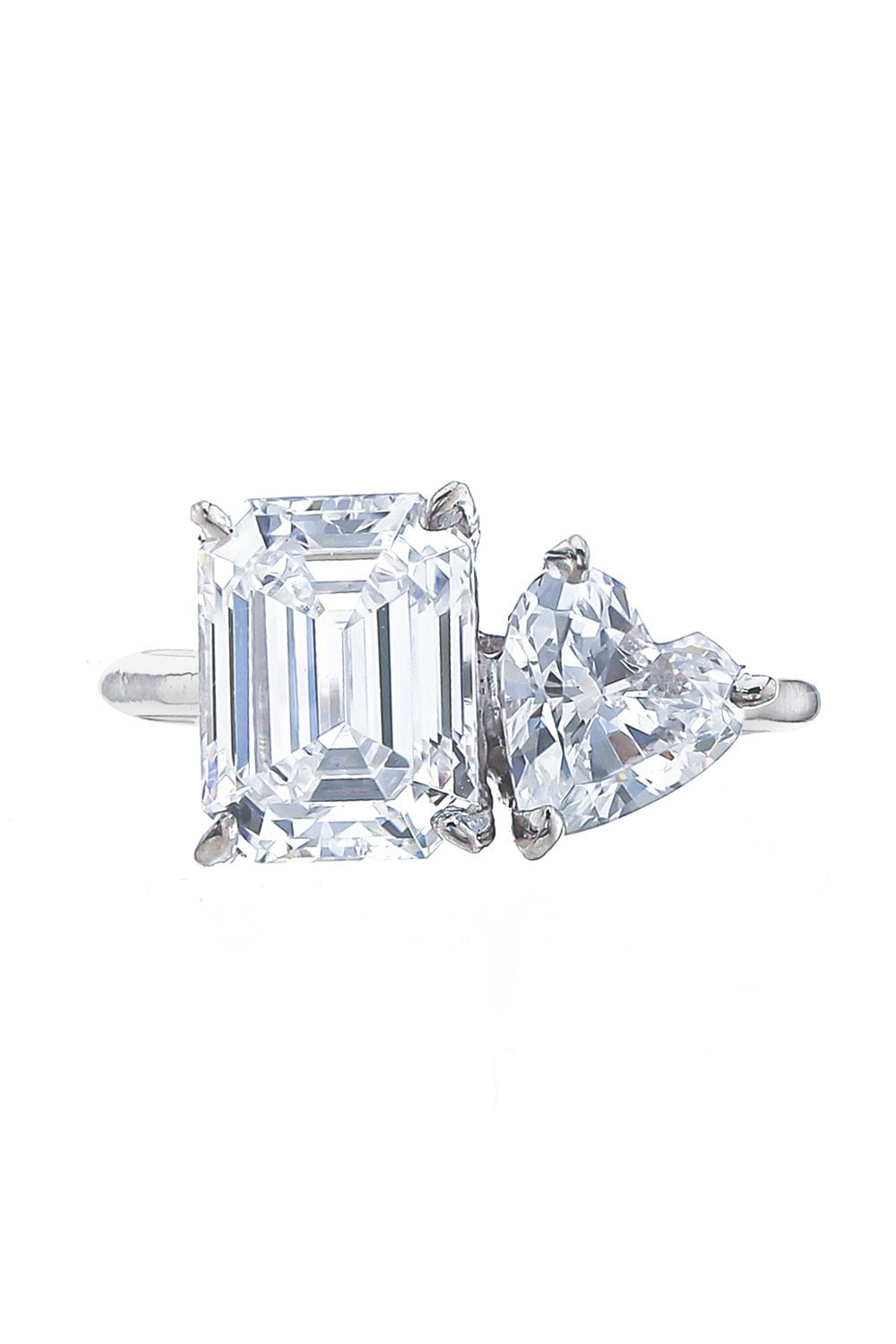 FANTASIA by DESERIO-Moi et Toi Ring-WHITE GOLD