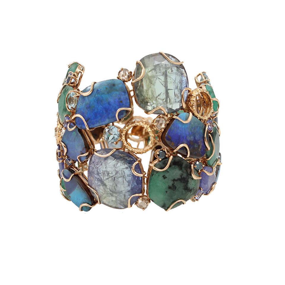 FEDERICA RETTORE-Boulder Opal Bracelet-ROSE GOLD