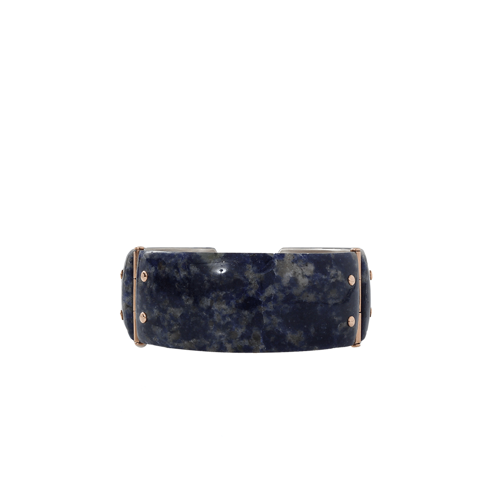 FEDERICA RETTORE-Gea Sodalite Cuff-ROSE GOLD