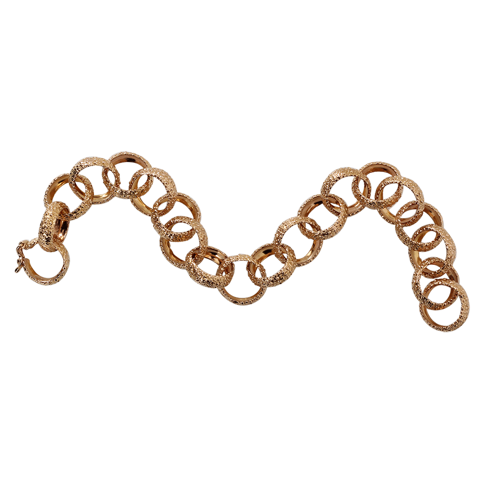 FEDERICA RETTORE-Gold Link Bracelet-ROSE GOLD