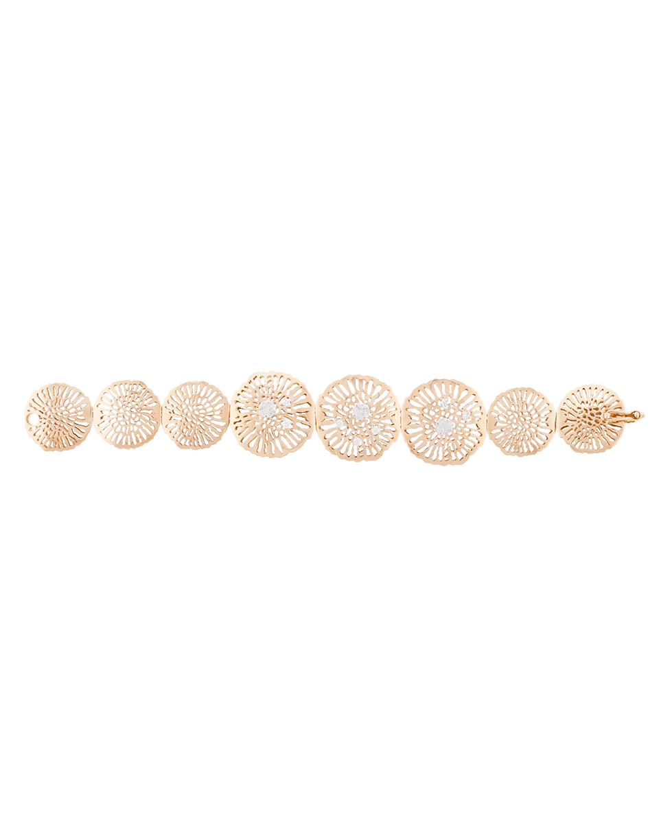 FEDERICA RETTORE-Gorgonia Diamond Bracelet-ROSE GOLD