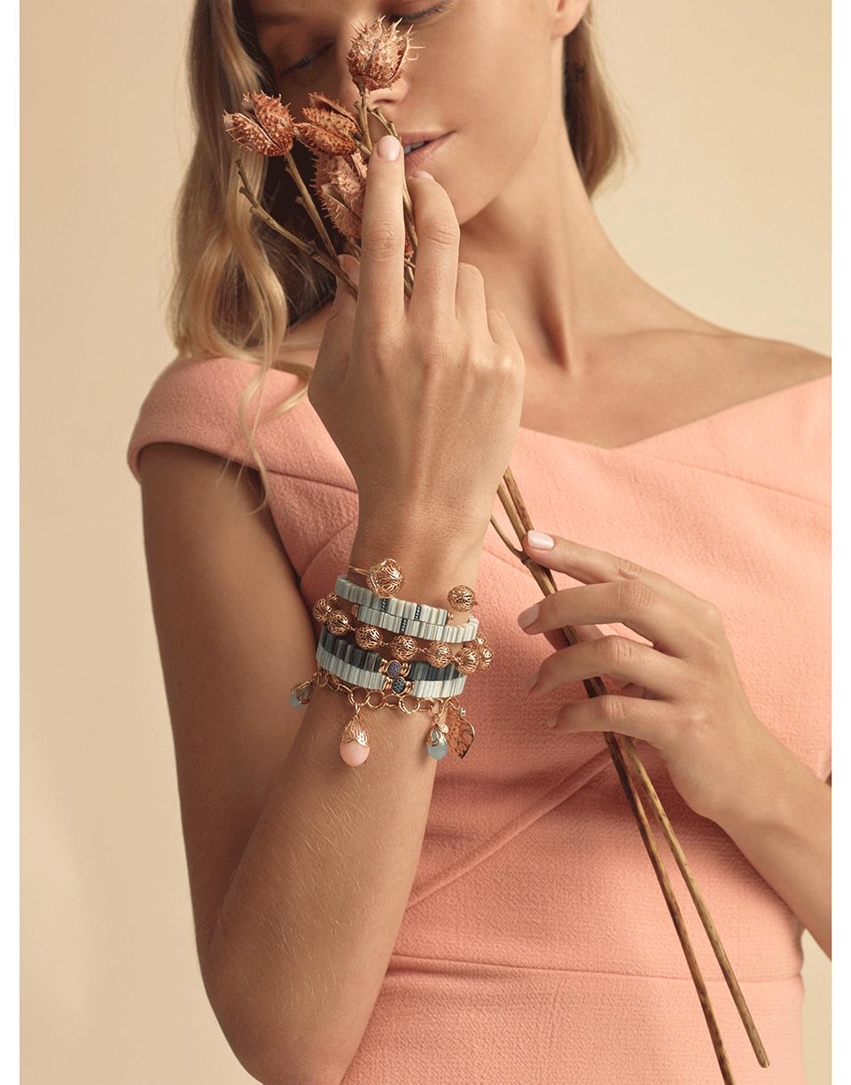FEDERICA RETTORE-Gorgonia Diamond Bracelet-ROSE GOLD