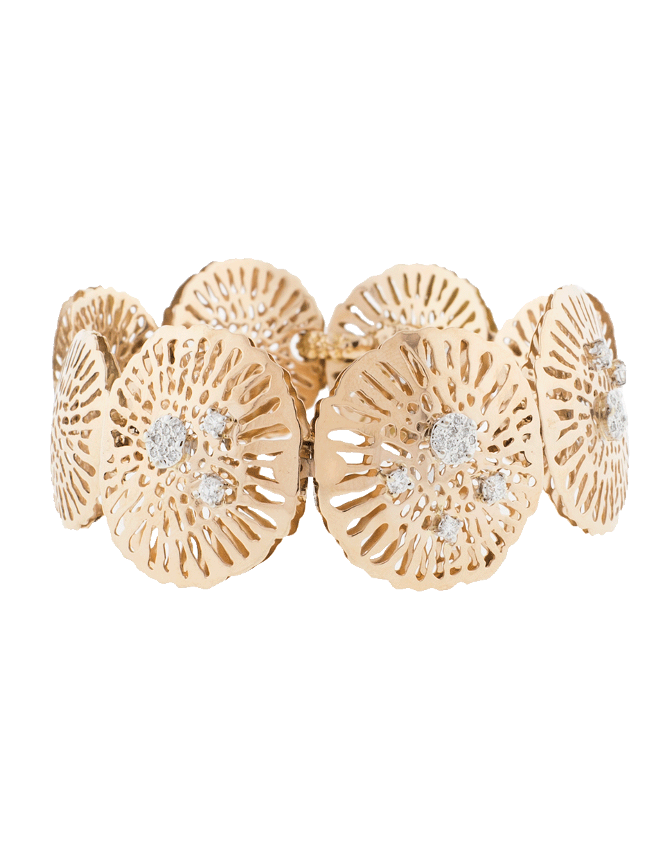 FEDERICA RETTORE-Gorgonia Diamond Bracelet-ROSE GOLD