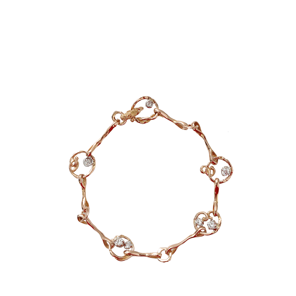 FEDERICA RETTORE-Nodi D'Amore Bracelet-ROSE GOLD