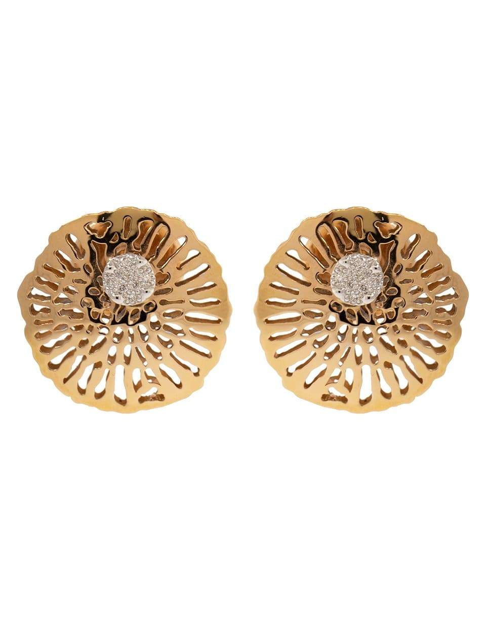 FEDERICA RETTORE-Gorgonia Diamond Earrings-ROSE GOLD