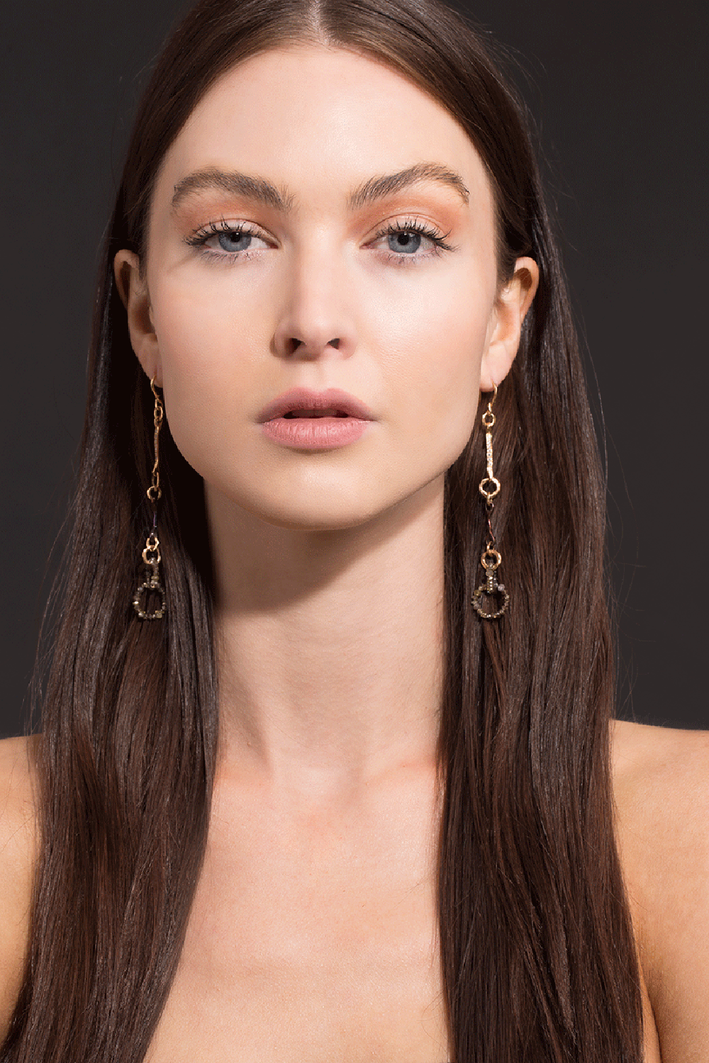 FEDERICA RETTORE-Nodi D'Amore Earrings-ROSE GOLD