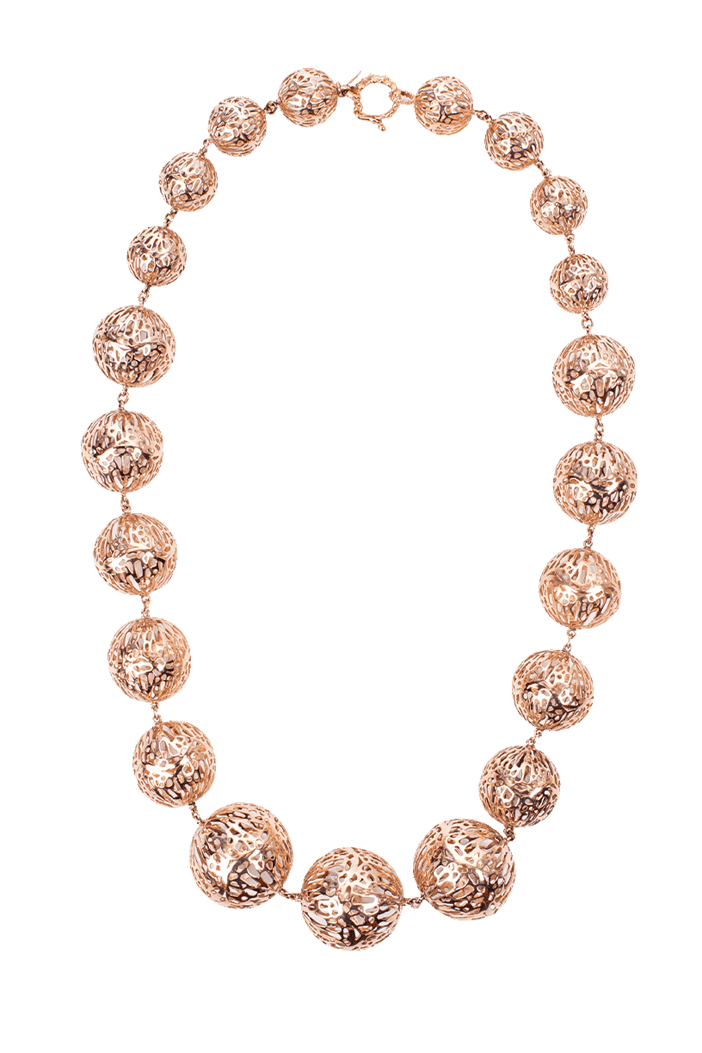FEDERICA RETTORE-Gorgonia Necklace-ROSE GOLD