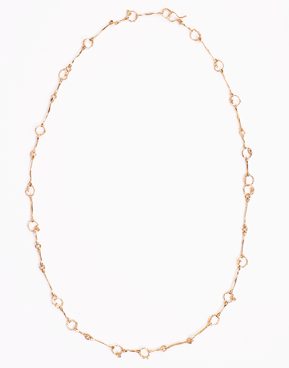 FEDERICA RETTORE-Nodi D'Amore Chain Necklace-ROSE GOLD