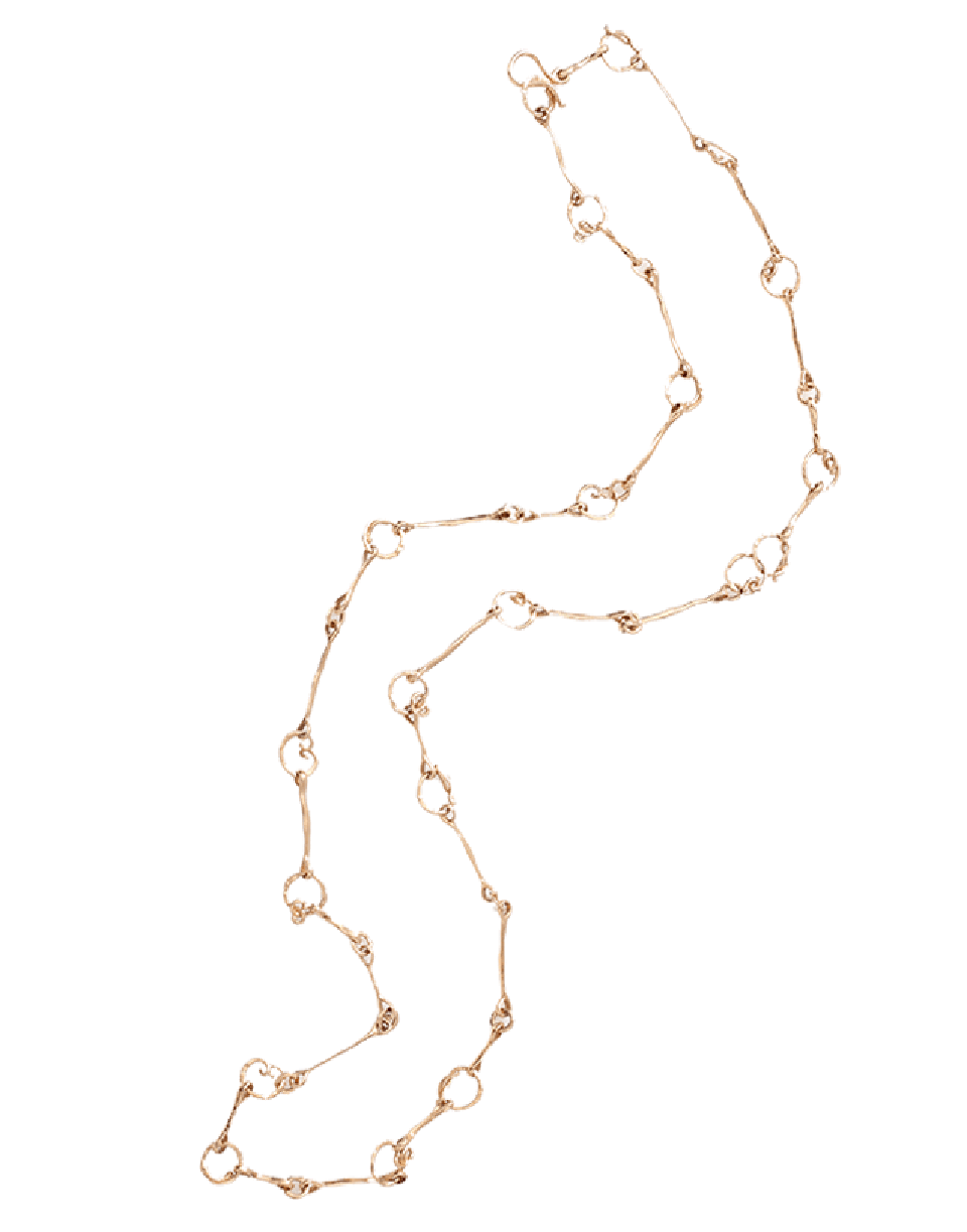 FEDERICA RETTORE-Nodi D'Amore Chain Necklace-ROSE GOLD