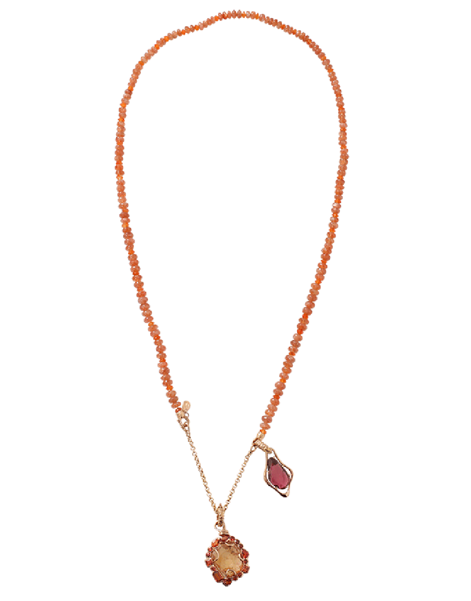 FEDERICA RETTORE-Semi D'Amore Necklace-ROSE GOLD