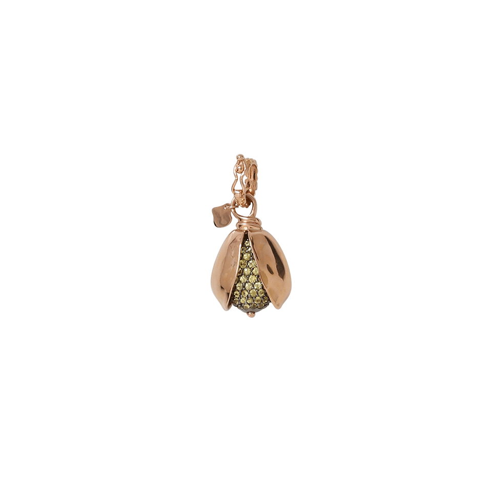 FEDERICA RETTORE-Pistacchio Charm Pendant-ROSE GOLD