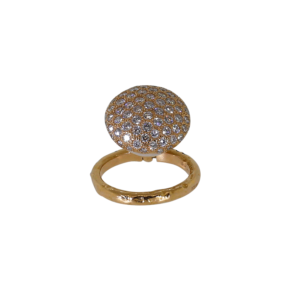 FEDERICA RETTORE-Campanellino Mabe Pearl Ring And Pendant-ROSE GOLD