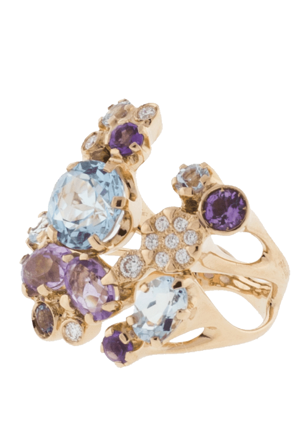 FEDERICA RETTORE-Bouquet Ring-ROSE GOLD