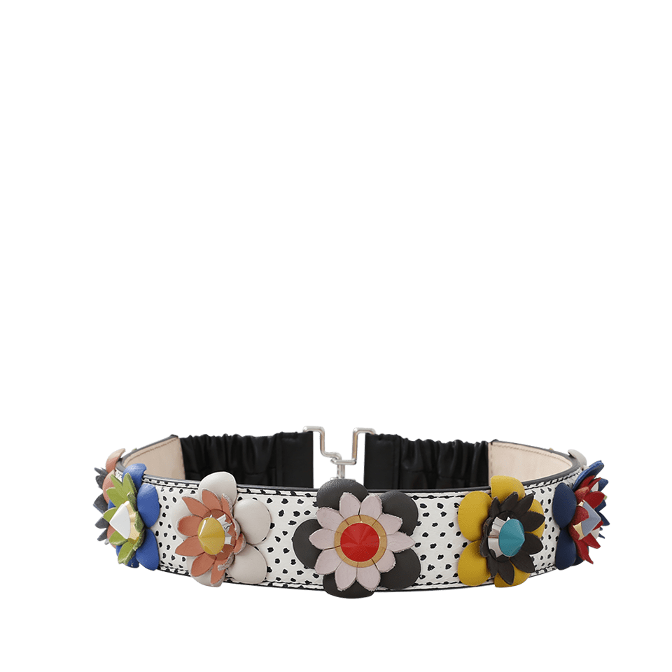 FENDI-Floral Snake Belt-