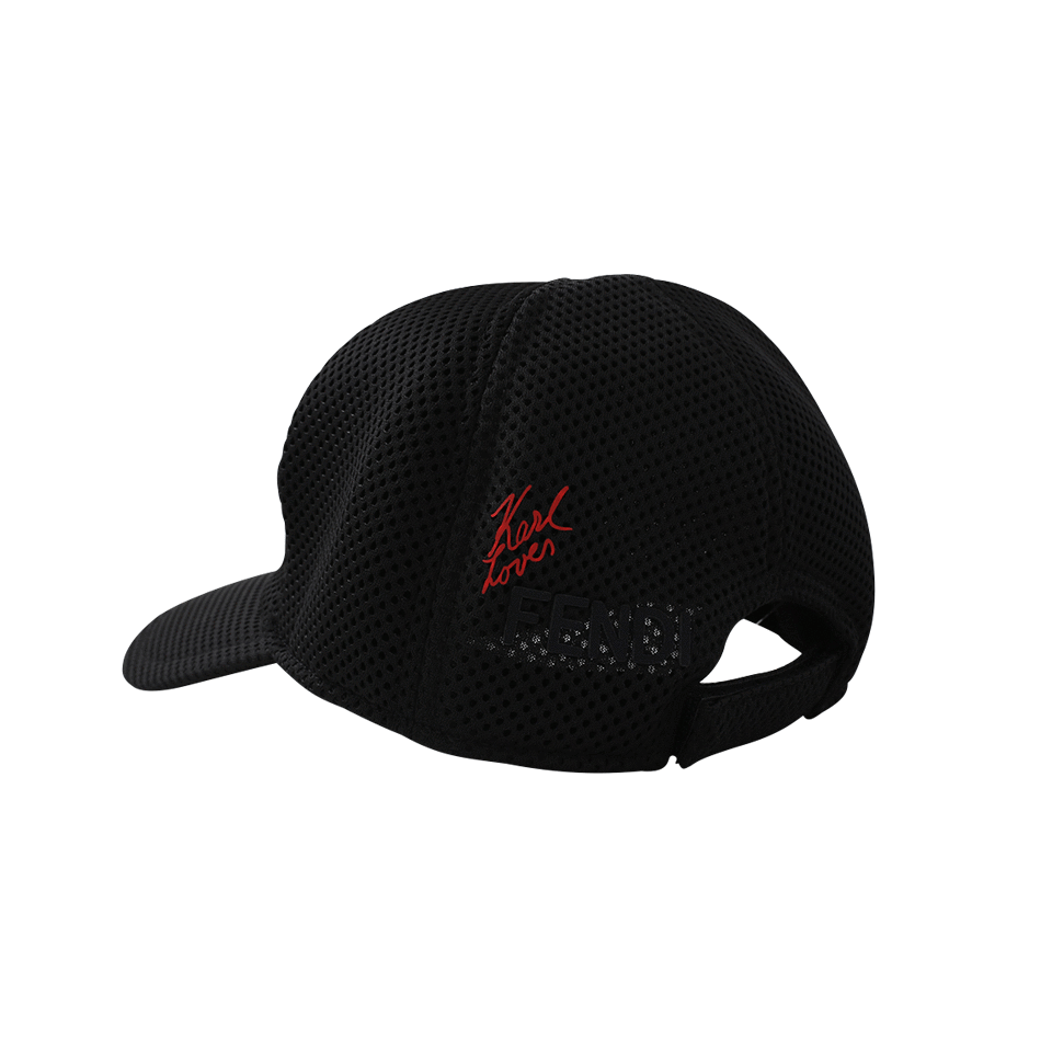 FENDI-Karlito Mesh Hat-BLACK