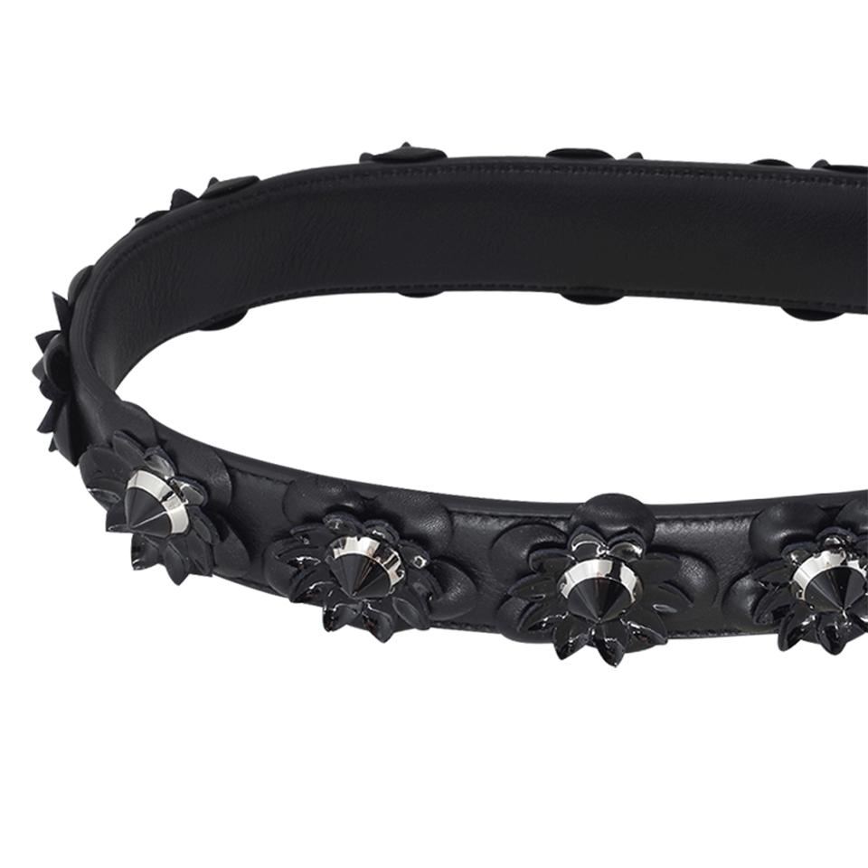 FENDI-Floral Strap You-BLACK