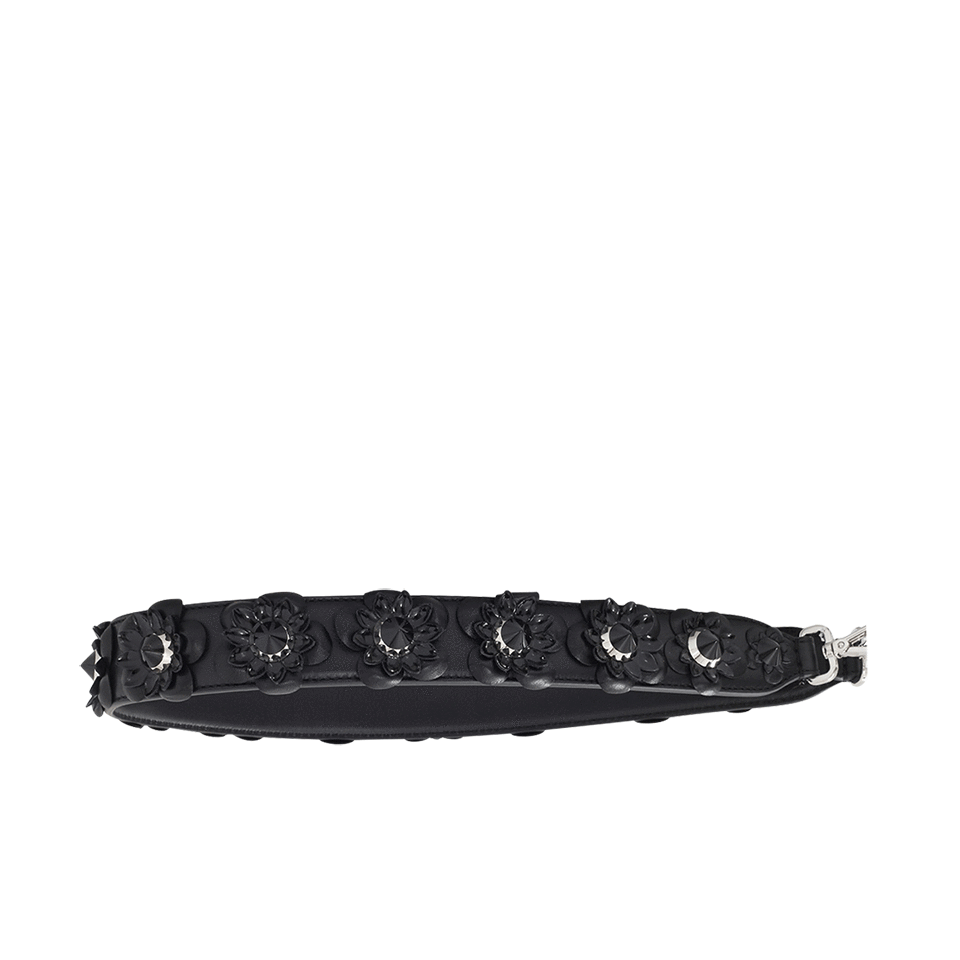 FENDI-Floral Strap You-BLACK