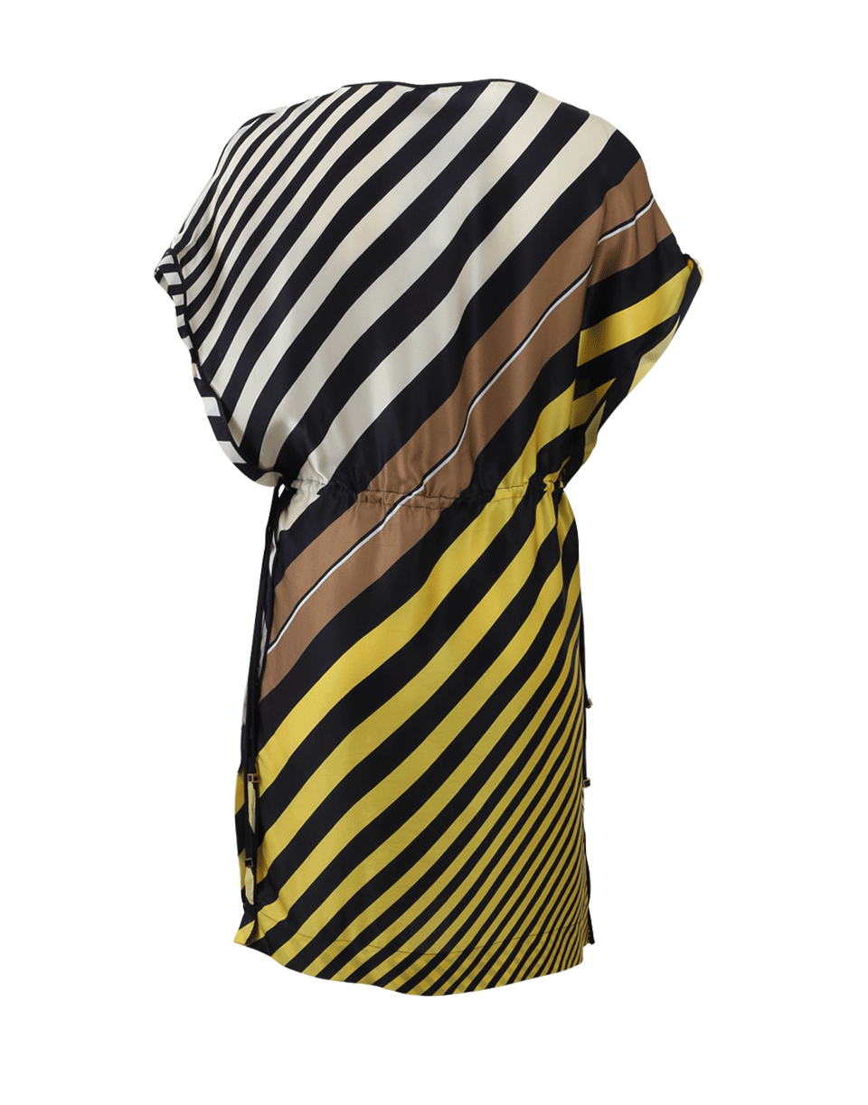 FENDI-Stripe Drawstring Tunic-
