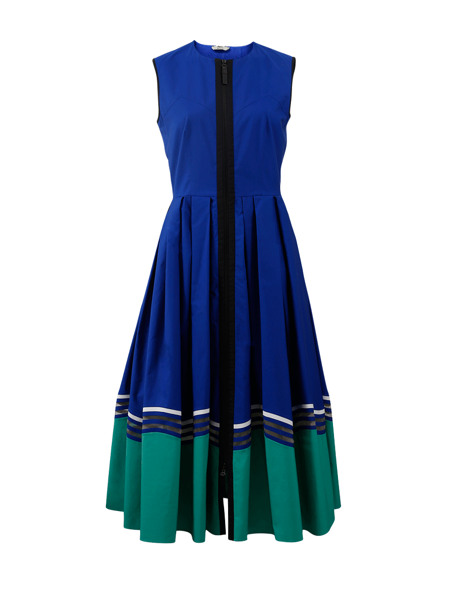 FENDI-Midi Cotton Dress-