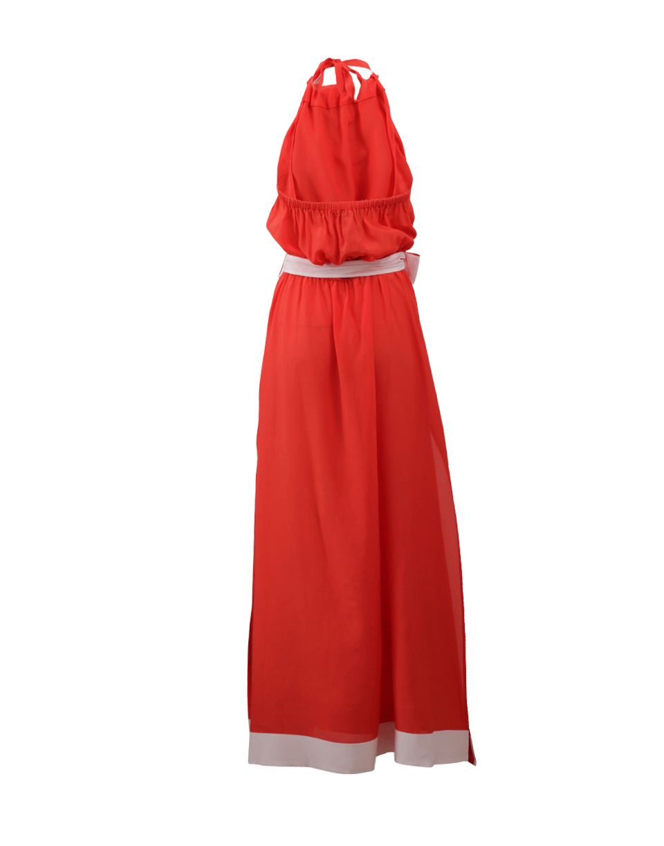 FENDI-Long Halter Cover-Up-