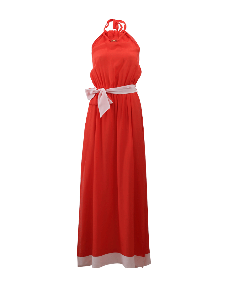 FENDI-Long Halter Cover-Up-